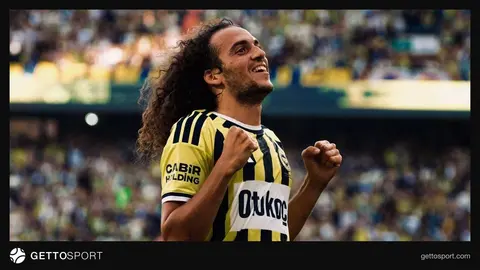 Matteo Guendouzi maç sonrası basın açıklaması yaparken