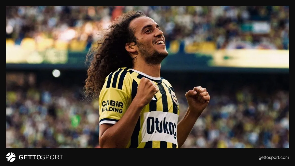 Matteo Guendouzi maç sonrası basın açıklaması yaparken