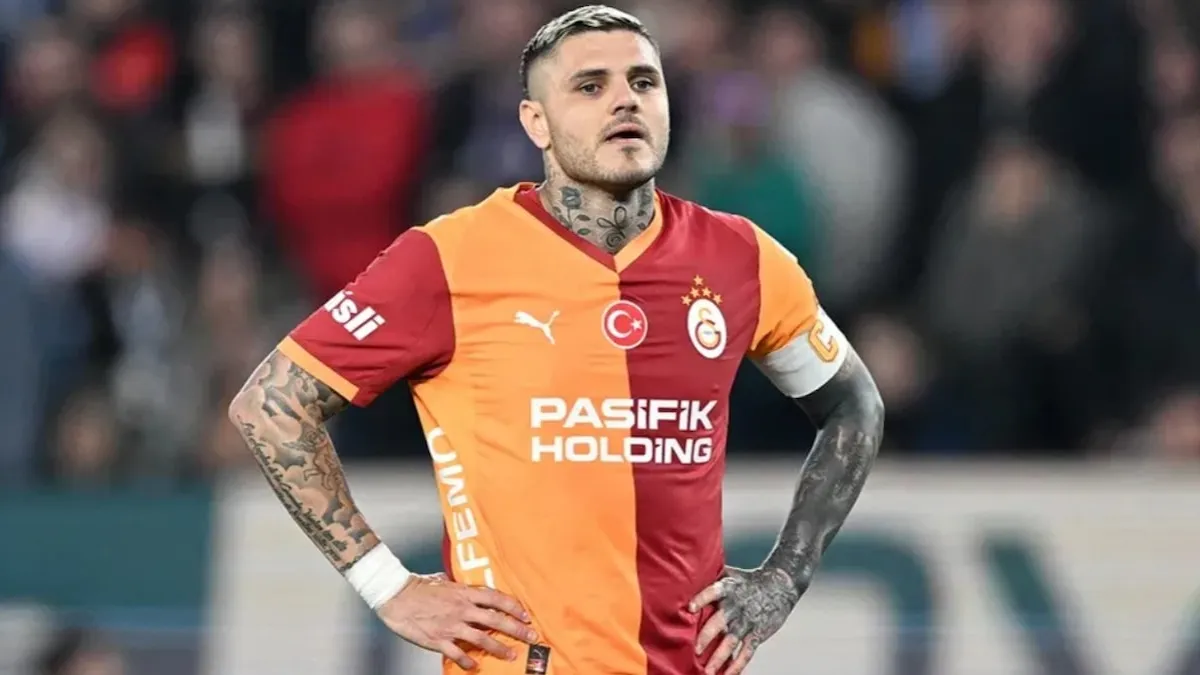 Mauro Icardi gol sevincinde, Galatasaray formasıyla