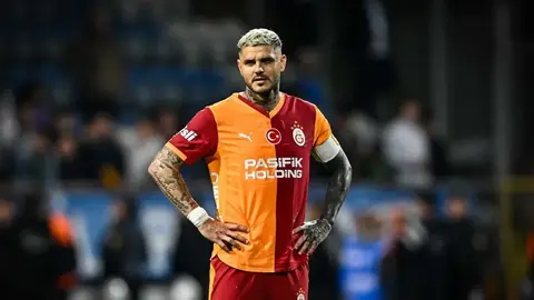 Mauro Icardi sahada gol sevinci yaşarken