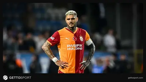 Mauro Icardi sahada gol sevinci yaşarken