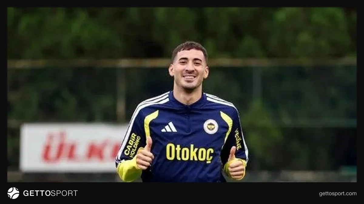 Mert Müldür məşqdə fərdi məşq edərkən