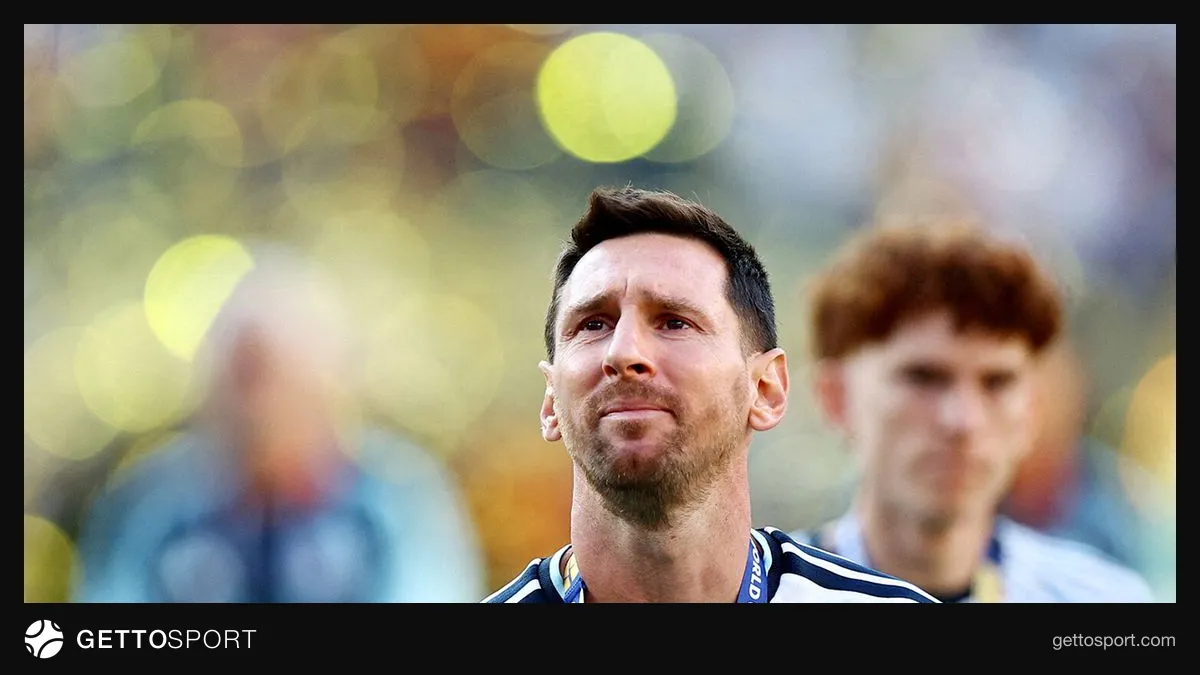 Lionel Messi Argentina milli formasında vidalaşma paylaşımı