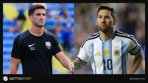 Lionel Messi Argentina millisinin formasında oyun zamanı