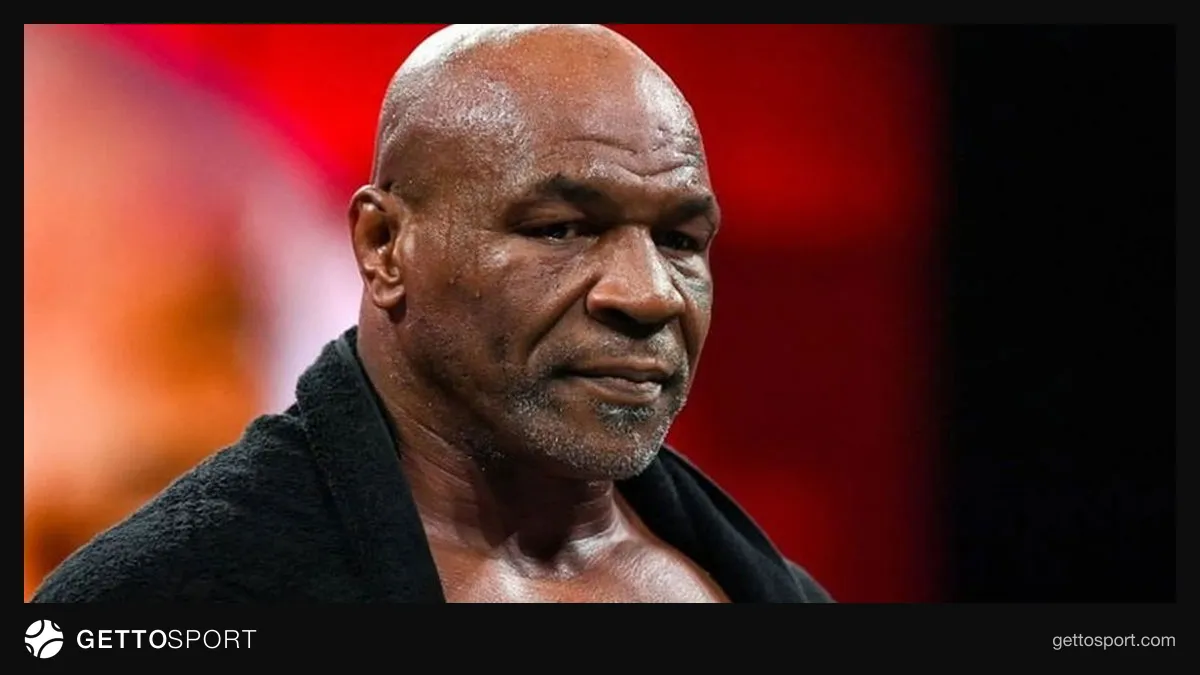 Mike Tyson belgeselde konuşurken yakın plan fotoğrafı