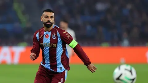 Trabzonspor formasıyla gol sevinci yaşayan Muhammed Salah
