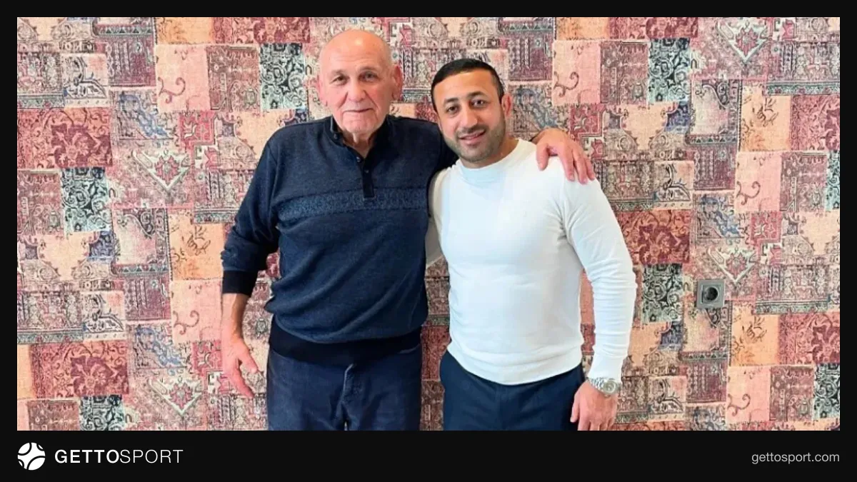 Nağı Babayev və dünya çempionu Əhməd Yusifov tatamidə