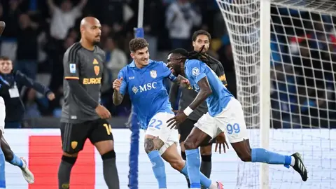 Dieqo Armando Maradona stadionunda Napoli və Roma oyunundan məqamlar