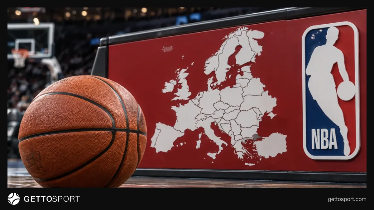 Como toplantısında konuşan NBA Europe yetkilileri ve EuroLeague hissedarları