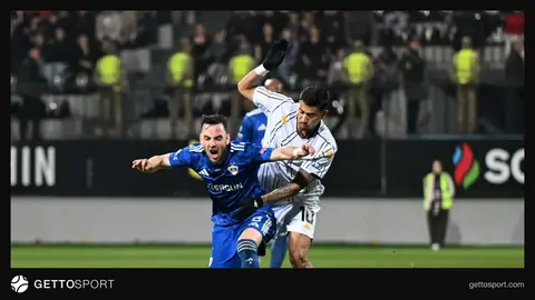 Neftçi və Qarabağ komandalarının oyun öncəsi məşqi, Tofiq Bəhramov stadionu