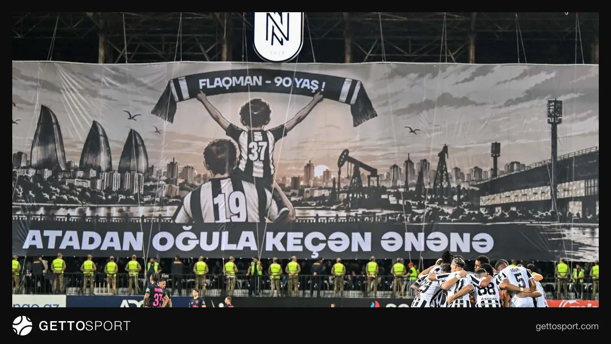 Neftçi və Sabah oyunundan stadion və qapıçılar səhnəsi