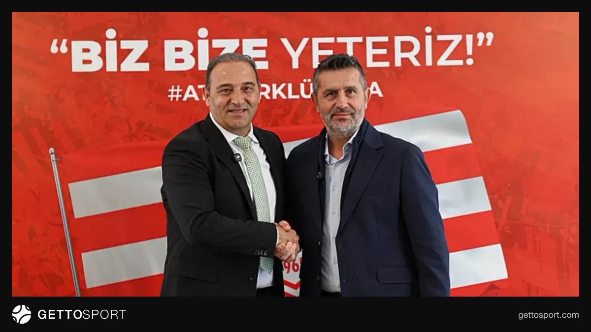 Nenad Bjelica imza töreninde Samsunspor formasıyla