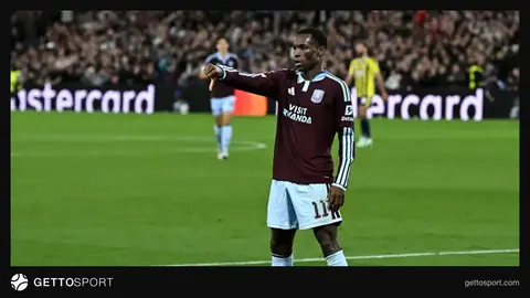 Nicolas Jackson gol sevinci yaparken