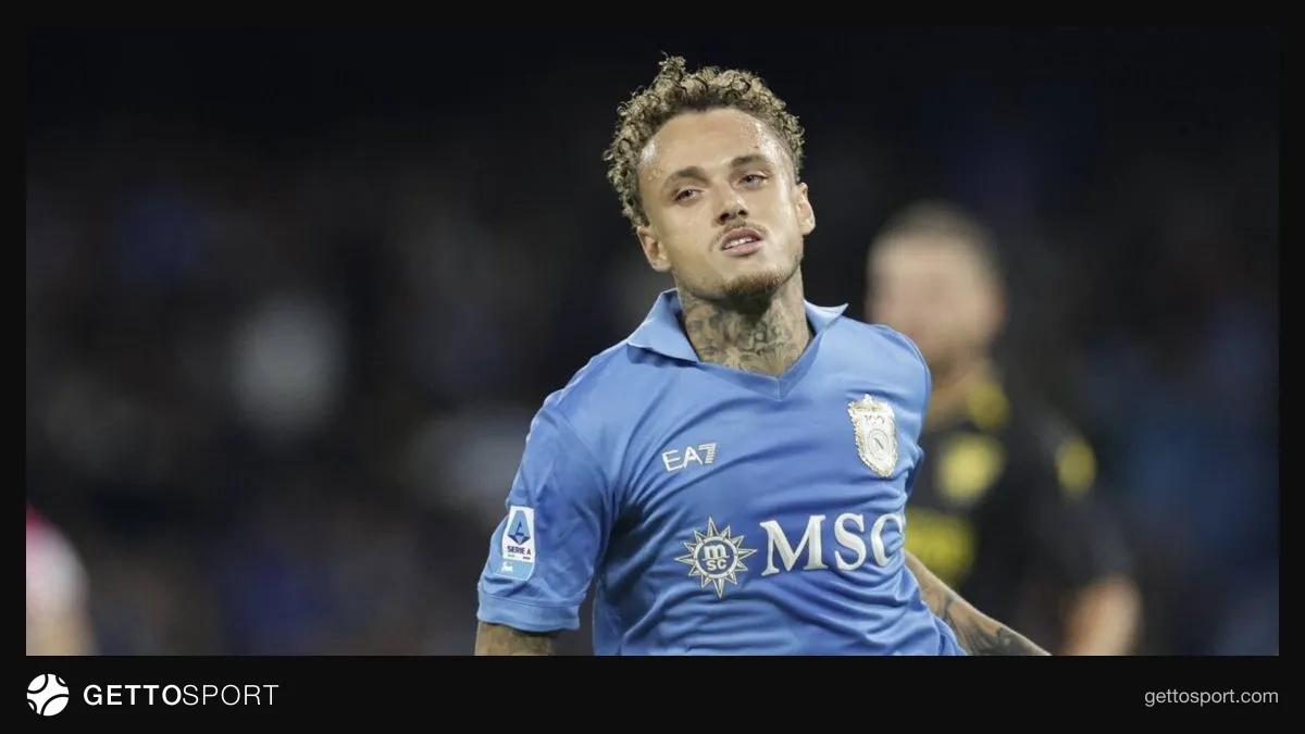 Noa Lang Napoli formasıyla gol sevinci