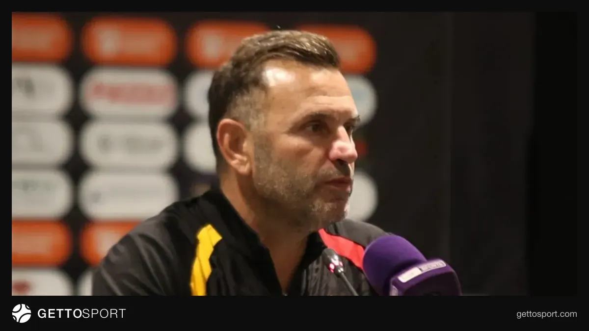 Galatasaray resmi sitesindeki Okan Buruk doğum günü kutlama mesajı ekran görüntüsü