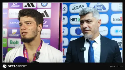 Ömər Rəcəbli dünya çempionatında mükafatlandırma mərasimində