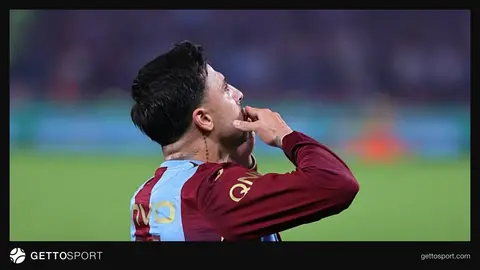 Ozan Tufan maç sonrası mikrofonlara konuşurken