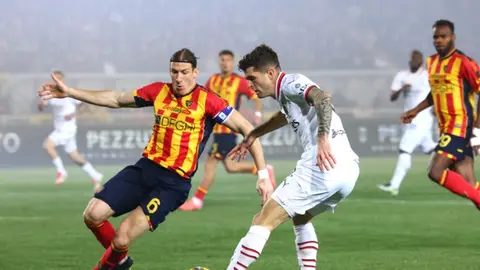 Kristian Pulişiç Milan forması ilə meydanda