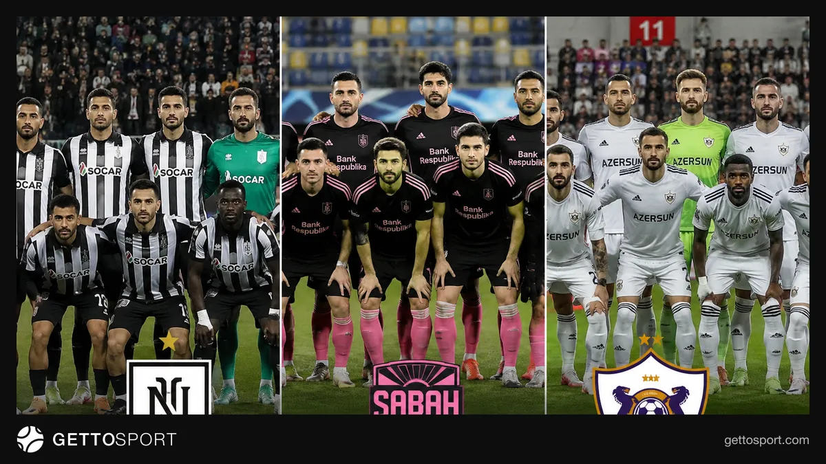Qarabağ klubunun futbolçuları və azarkeşləri stadionda