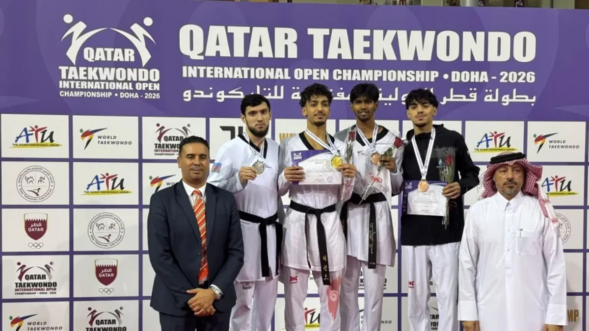 Qaşim Maqomedov medalla Dohada