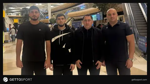 Qaşim Maqomedov yarış üçün hazırlaşır, taekvondo məşqi