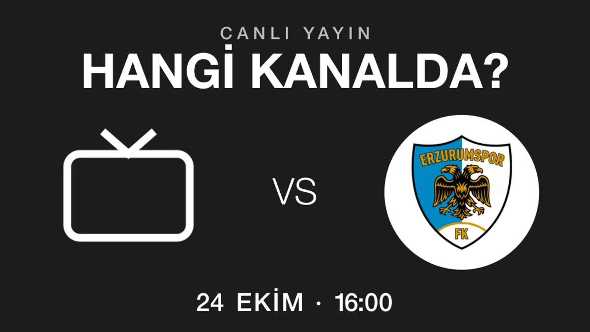 Qaziantep - Erzurumspor maçının yayın kanalları
