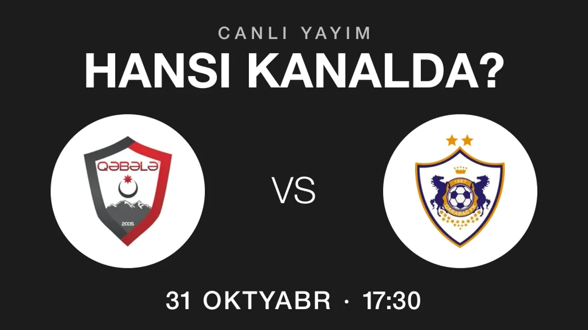 Qəbələ – Qarabağ oyununun yayım kanalları