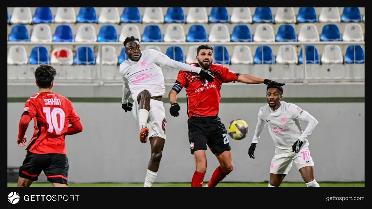 Qəbələ stadionu və futbol matçı üçün hazırlıq