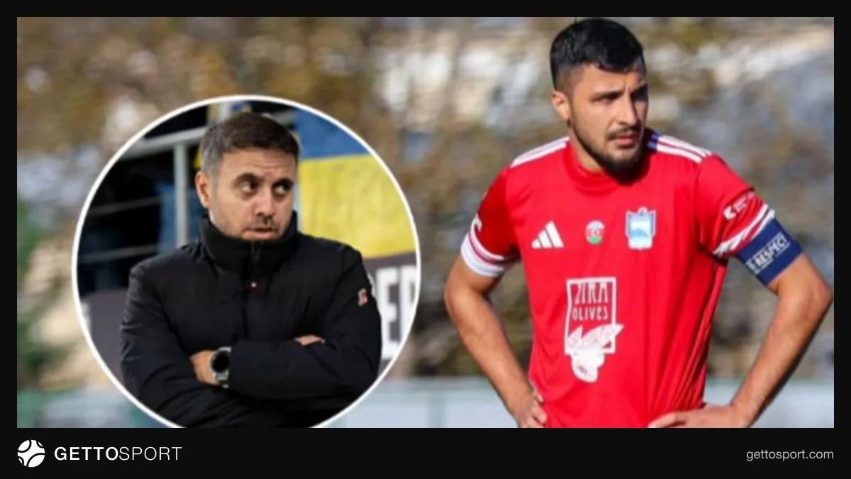 Qismət Alıyev məşqdə və ya Zirə forması ilə