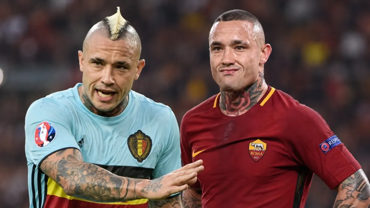 Radja Nainggolan mahkeme haberi için portre fotoğrafı