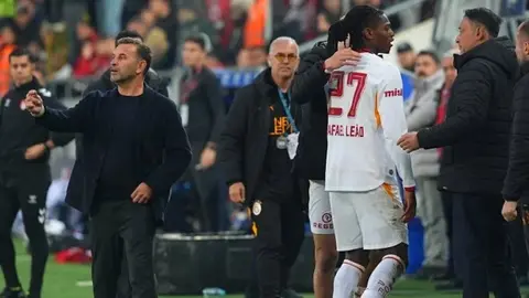 Okan Buruk basın toplantısında Rafael Leao hakkında konuşuyor