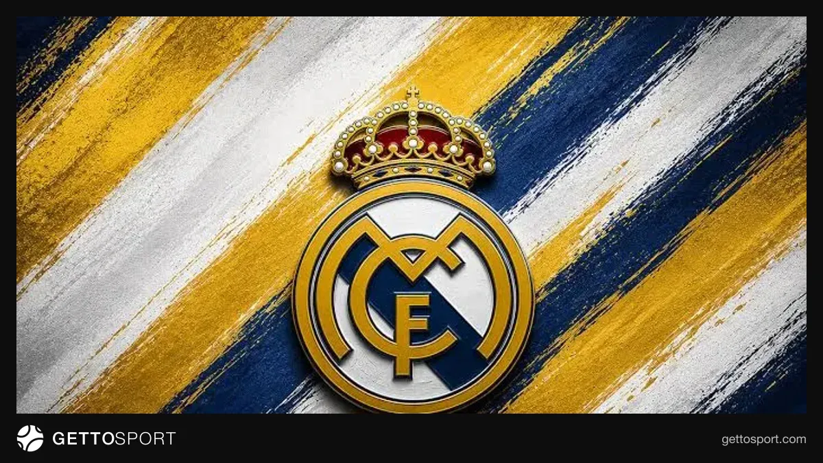 Real Madrid logo və Maykl Olise ilə Erling Halandın fotoları