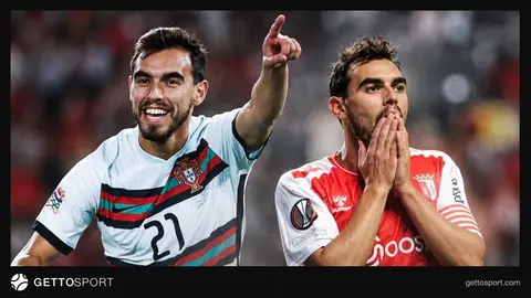 Ricardo Horta Braga formasıyla top sürerken saha görüntüsü