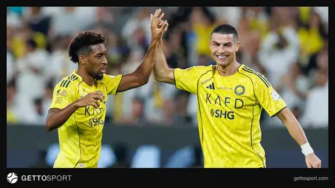 Kriştiano Ronaldo və Kingsley Koman Al-Nassr formasında meydanda