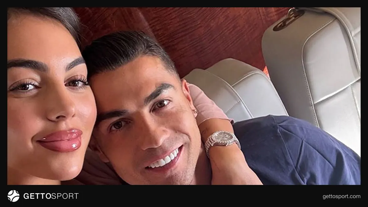 Kriştiano Ronaldo və Corcina Rodrigez müsahibədə