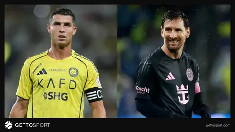 Kriştiano Ronaldo və Lionel Messi birlikdə və ya ayrı portretləri
