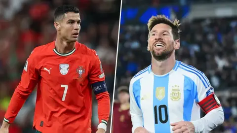 Ronaldo və Messi sosial şəbəkədə qarşılıqlı şərh