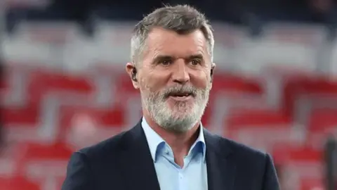 Roy Keane danışarkən və ya tribunada reaksiya verərkən