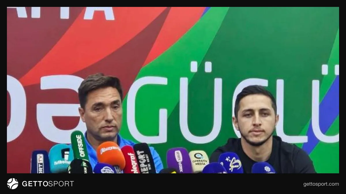 Rui Jorje mətbuat konfransında danışarkən