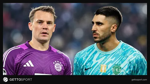 Bayern armasıyla birlikte Rui Silva topa bakarken fotoğrafı