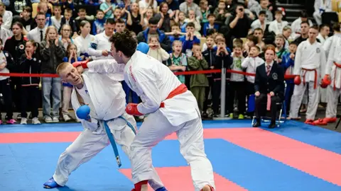 Belsko-Biala şəhərində karate dünya çempionatı arenası