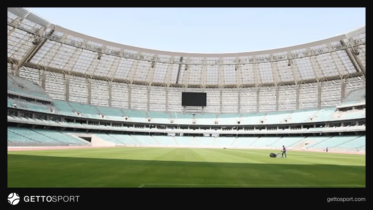 Bakı Olimpiya Stadionunun panoramik görüntüsü