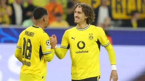 Sabah və Borussia Dortmund oyun öncəsi Bakı Olimpiya Stadionu