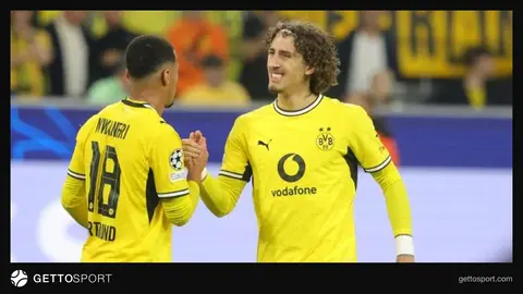 Sabah və Borussia Dortmund oyun öncəsi Bakı Olimpiya Stadionu