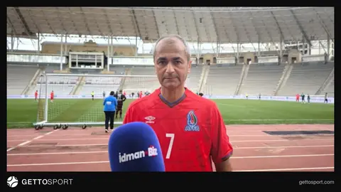Sabah və Borussia futbolçuları Bakı Olimpiya Stadionunda mübarizə aparır