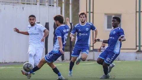 Şahdağ Qusar və Səbail futbolçuları Binə qəsəbə stadionunda oyunda