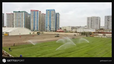 Şəfa klubunun futbolçuları və Baku Arena görünüşü