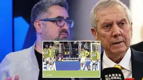 Serdar Ali Çelikler stüdyoda konuşurken görüntü