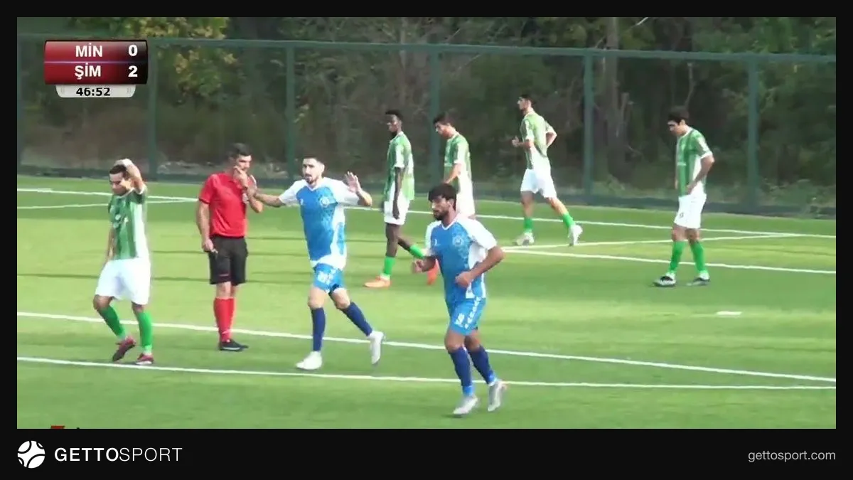 Mingəçevir şəhər stadionunda keçirilən Mingəçevir - Şimal oyunu