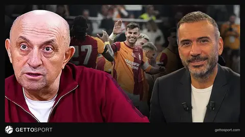 Galatasaray oyuncuları hazırlık çalışmasında, tribünlerde taraftar